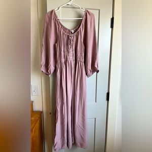 Madewell Sophia Twill MIDI Dress